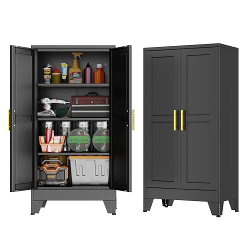 GAIOUS 47.2 Tall Metal Garage Storage Cabinet
