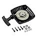 FLMLF Aluminum core Plastic Body Pull Starter Complete Set for 1/5 Gas RC Car Baja 5B 5T 5SC King Motor Rovan FG REDCAT HSP