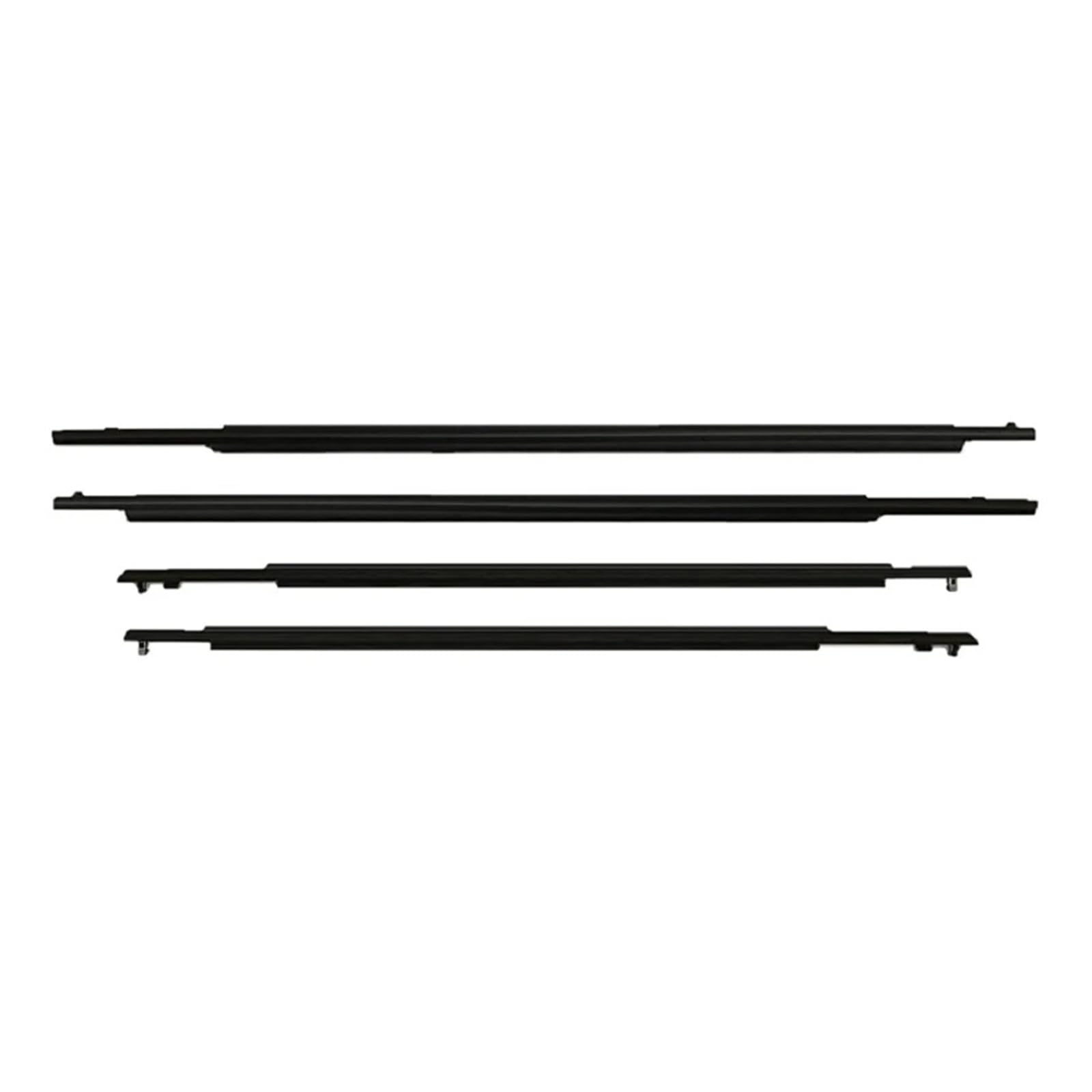 for Toyota for Prius 2004-2015 4PCS Car Door and Window Glass Waterproof Sealing Strip Outer Window Weatherstrip(2010-2015)