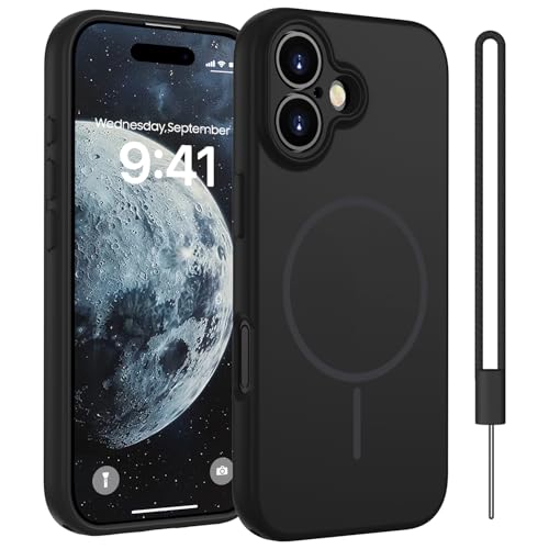 Coque iPhone 17 avec cordon pour protection contre les chutes en voyage