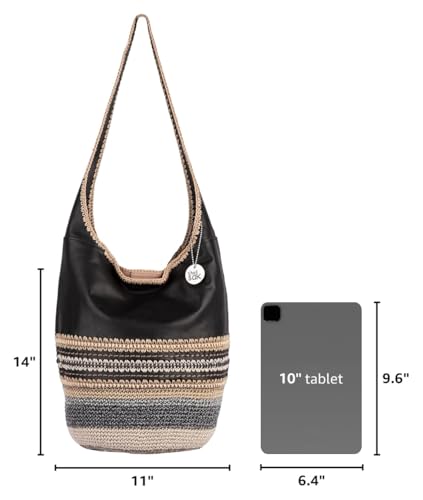 Image of The Sak 120 Hobo Bag - Large Women's Purse & Shoulder Bag - Handbag With Back Zipper Pocket and Magnetic Snap Closure