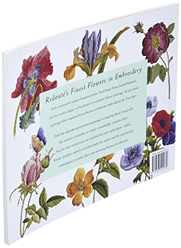 Redout's Finest Flowers in Embroidery