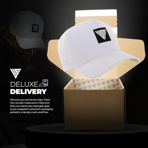 Image of Urban Effort Specialty Mens Snapback Hat - Curved Brim A Frame Adjustable Trucker Cap for Men and Women