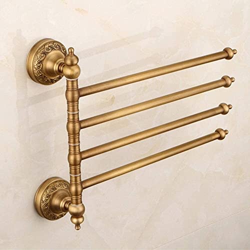 Porte-serviette mural or pour optimiser le rangement - 4