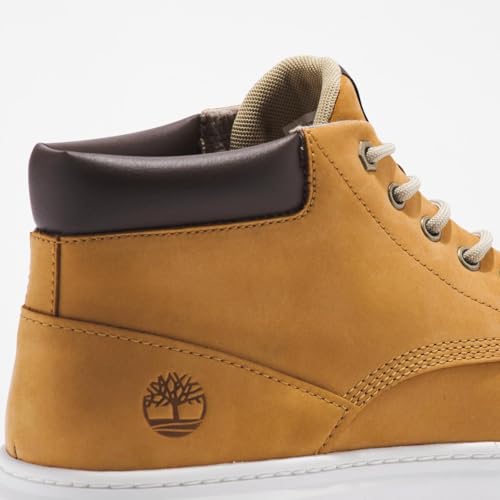 Image of Timberland Maple Grove Leather Chukka Boots for Men - Premium Leather Upper with REBOTL Fabric Lining, and Round Toe Design
