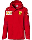 Gefütterte Kapuze PUMA Herren Scuderia Ferrari Team Jacke Farbe: Rot (02); Größe: XL
