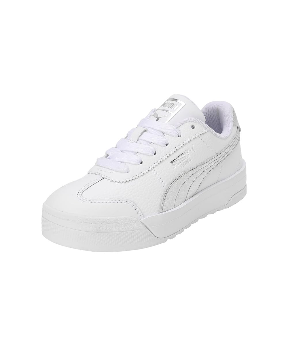 See full amazon price history chart for Puma Womens Roma Feminine Metallic WNS White-Silver Sneaker - 7 UK (39882501) Puma Womens Roma Feminine Metallic WNS White-Silver Sneaker - 7 UK (39882501) (B0D6VZ1WMY) Amazon Price History, Amazon Price Tracker