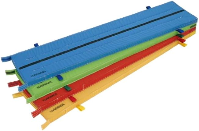 三和体育 ハーフマット (ブルー) 60×300×5 学校 体育用品 S-9887