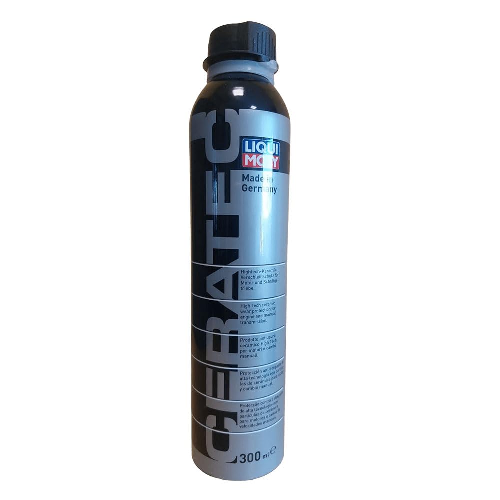 LIQUIMOLY 3721 ADDITIVO CERATEC Protezione Ceramica Olio Motore Diesel-Benzina, per Trasmissione Cambio. Riduce ATTRITO di COMPONENTI Motore. Riduce I CONSUMI di Carburante. KIT PROMO 6 PEZZI X 300 ML