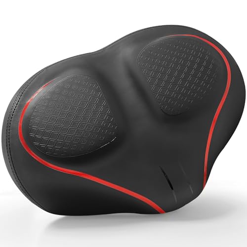 Xmifer Wide Noseless Bike Saddle
