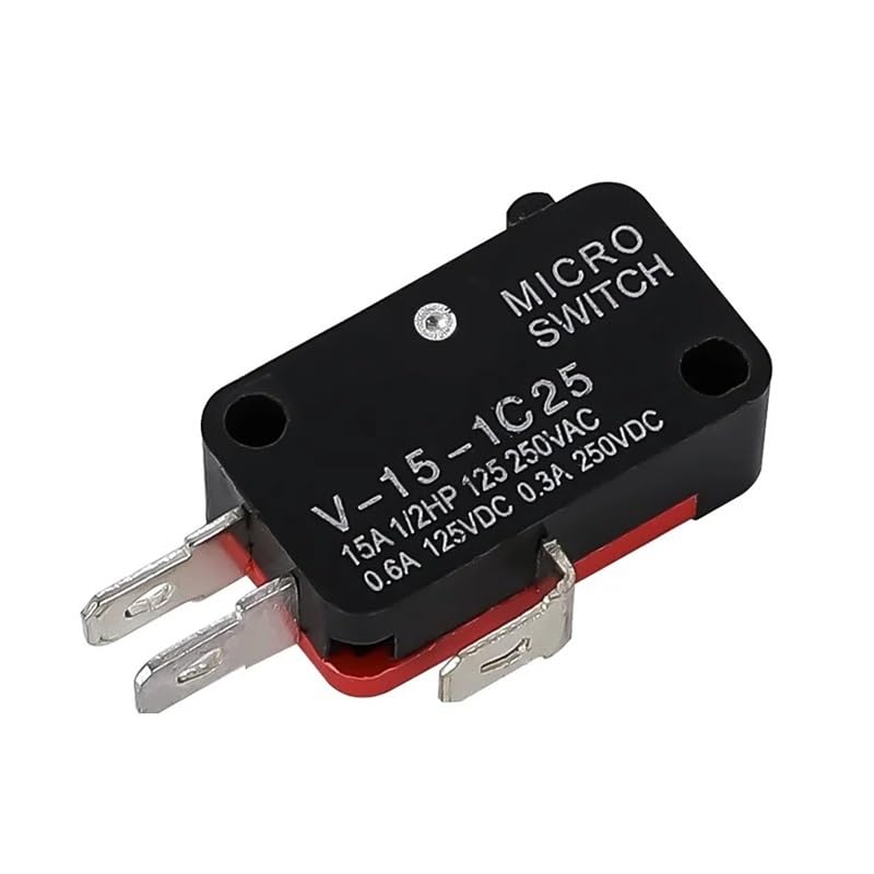 V-15-1C25 lote de 10 microinterruptores grandes con plata 4