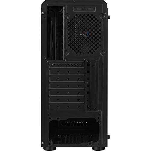 Gabinete Gamer Mid Tower RGB Rift Preto , Lateral em Acrilico , Aerocool