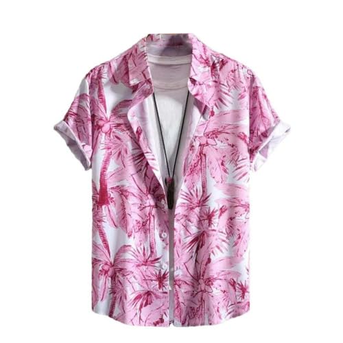 Chemise hawaïenne respirante style dégradé botanique pour vos fêtes de plage cet été