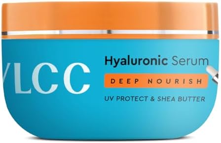 VLCC Deep Nourishing Face Cream with UV Protect - 200g | With Hyaluronic Acid & Shea Butter | UV Protection | Winter Skin Protection | Intense Moisturization & Nourishment