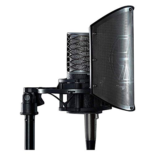 Image of Aston Microphones Origin Black Bundle Production Kit Pairing a Rock'n'Roll Black Version of Aston's Legendary Origin Microphone with The Swiftshield Pop Filter and Shock Mount Set