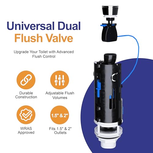 Chasse d'eau universelle réglable pour le confort de vos WC - 3