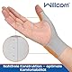 Willcom Elastische Daumen Handgelenkschiene Kompressionshülse für Damen & Herren - 2 Stücke Weiches Gewebe Daumen Handschuh Auskleidung für Leichte Arthritis Schmerzlinderung Protektor(S)