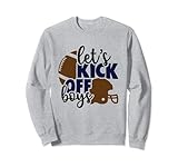 American Football Let's Kick Off Boys Game Day