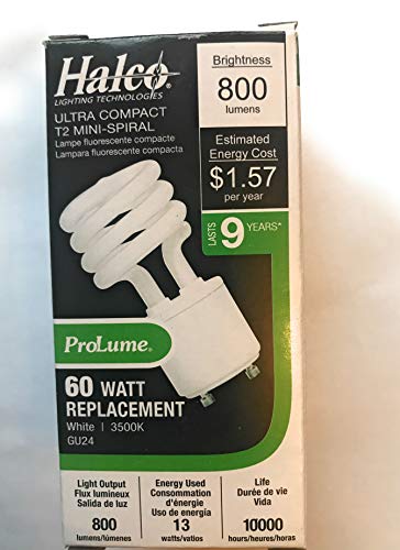 (Case of 10) Halco 46525 CFL13/35/GU24