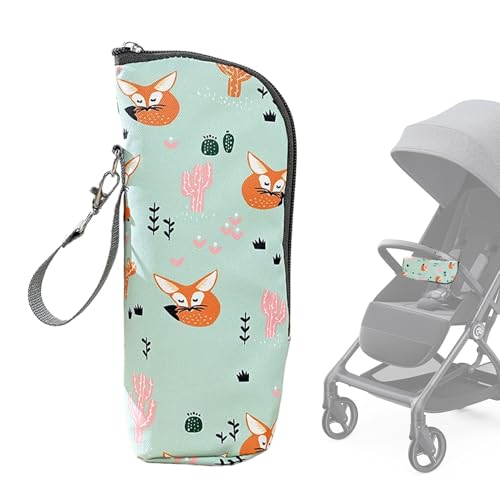 Funda refrigerante para botellas, bolsillo aislado para botellas, soporte para bebidas reutilizable con protección aislada para picnic, camping, cuidado de niños y bebés, actividades al aire libre de