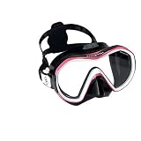 Aqua Lung Reveal X1 - Einglas Tauchmaske, Farbe:schwarz/pink