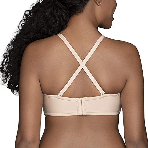 Image of Vanity Fair Women's Beauty Back Smoothing Strapless Bra, 4-Way Stretch Fabric, Lightly Lined Cups up to H