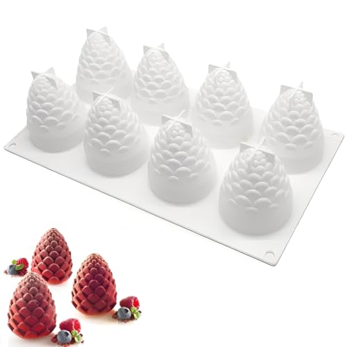 LAKPYN 1 PCS 200g silicona con forma de limón, 3D de limones, frutas para brownies, tartas de mousse, postres horneados, pasteles imón, forma de limón, molde molde de silicona para hornear(B)