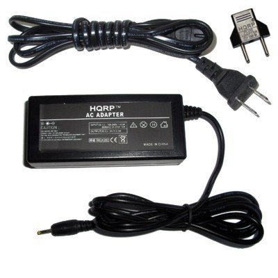 HQRP AC Power Adapter Cord Compatible with Kodak EasyShare Z650, Z700, Z710, Z712 is, Z740 Digital Camera (incl. USA Plug & Euro Adapter)