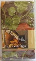 Algopix Similar Product 2 - Homeware Harvest Brown Napkins Fruit