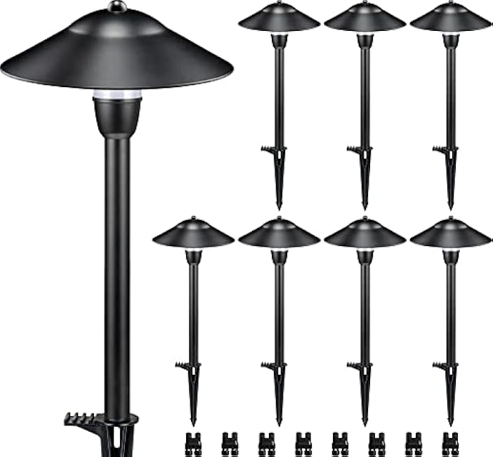 SUNVIE LED Landscape Lights Pathway 3W 3000K Path Lighting