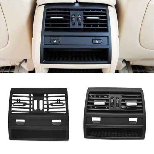 Grille de ventilation BMW F11 : cache d'aération central robuste pour tableau de bord 2011-2017 - 2