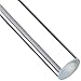Acrylic Round Rod, Transparent Clear, Meets UL 94HB, 7/8" Diameter, 1' Length
