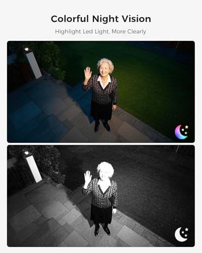 Image of Hiseeu Solar Security Cameras Wireless Outdoor System, 8 Cam-Kit, Expandable to 10CH, No Monthly Fee, Solar-Powered, Home Security Cameras System with 2K Color Night Vision, 2.4G & 5G WiFi, 1TB HDD