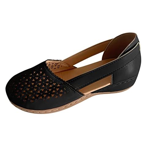 DRALOFAO Zapatos Planos Mujer Zapatos Cómodos Mujer 24 Horas Deportivos Duraderos Sneaker 2023 Zapatos Cómodos Cover