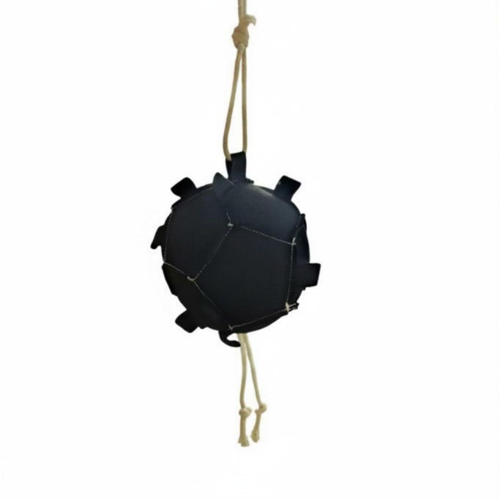 Easy to Fill Horse Feed Ball Sturdy Carrot Feeding Ball Boredom Relief Stable Feeding Toy Foraging Behavior for Training, Pasture, Black-image-34