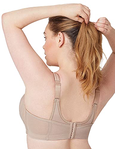 Glamorise Womens Magiclift Seamless Sports Wirefree #1006 T-Shirt Bra, Café, 34B Us #TOP1