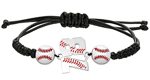 XOYOYZU 싅ԍuXbg Y AX[g W[W io[uXbg nhCh ҂ݍ ߉\ȃuXbg p[\iCYꂽ싅Mtg jp, Baseball bracelet