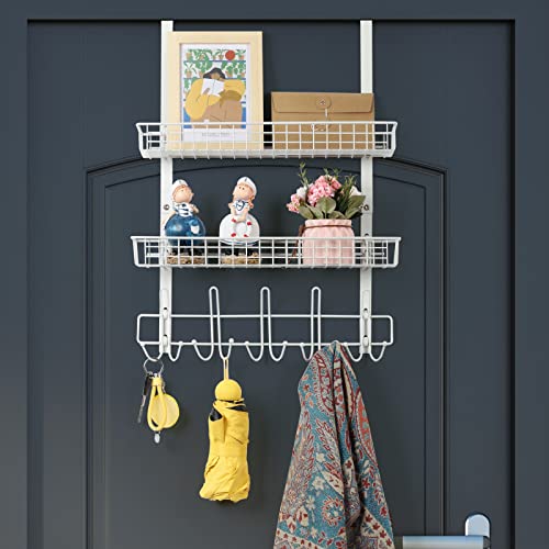 smusei Pool Stick Holder & Over The Door Hooks