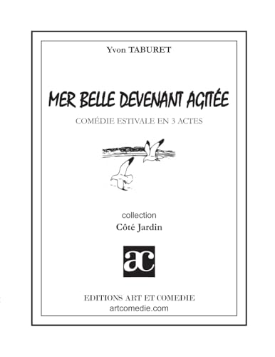 Mer belle devenant agitée