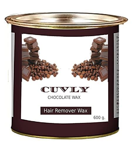 Image of CUVLY Wax Kit Wax Heater Machine Waxing Kit Combo Wax Machine Chocolate Cream Wax (550 gm) Aloe Vera (550 gm) Strips (70pcs) Spatula(Kinfe),Sponge) | Hair Removal Waxkit (Wax Warmer Waxing Combo)