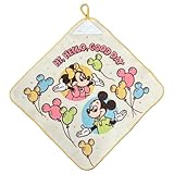 林(Hayashi) ループ付ハンドタオル 約34×34cm ディズニー パラレル ミッキー＆ミニー WP448900