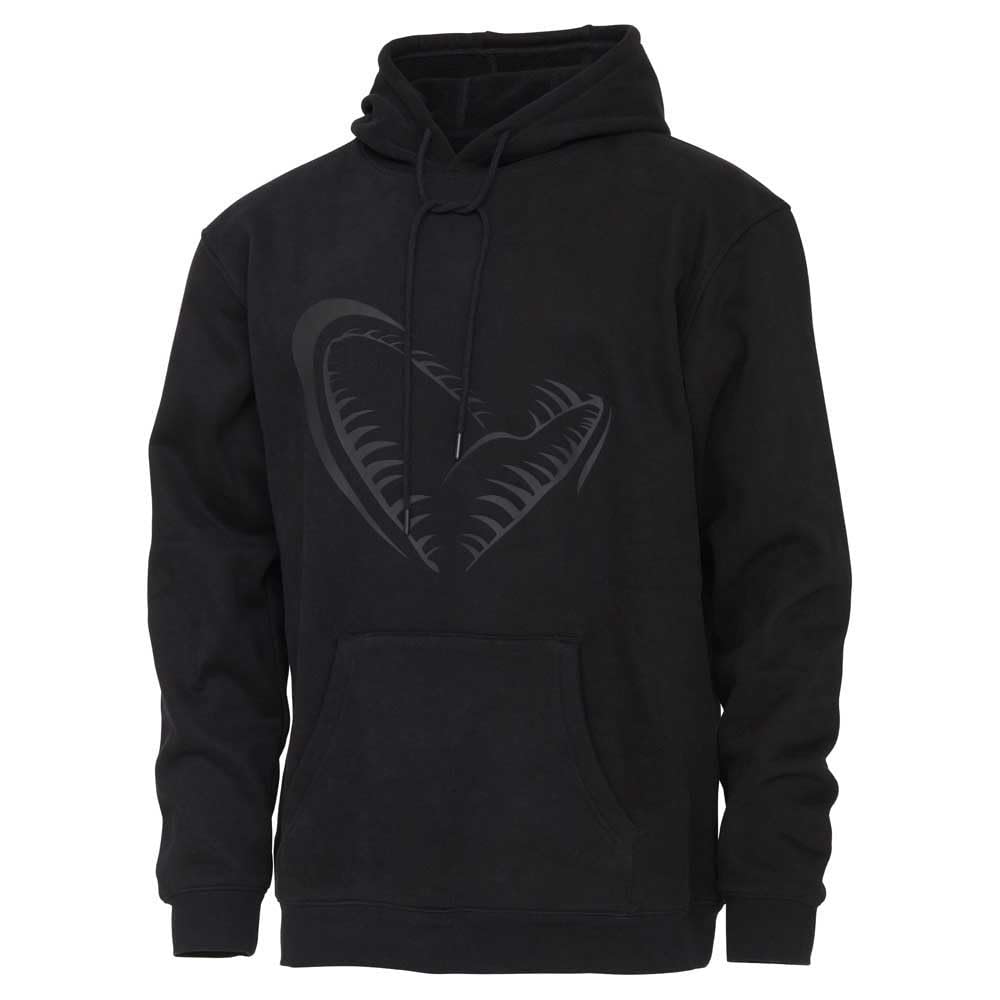 Savage Gear Men's Black Jaw Hoodie | Fishing Hoodie For Predator Anglers, Lure Fishing & Outdoor Sessions | Cotton Blend Fishing Apparel | Comfortable Fit | | Xl