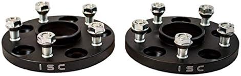 WSLX15B Black 15mm Wheel Spacer (Lexus/Toyota 5x114.3 Hub Centric (60 Hub Bore), 1 Pack