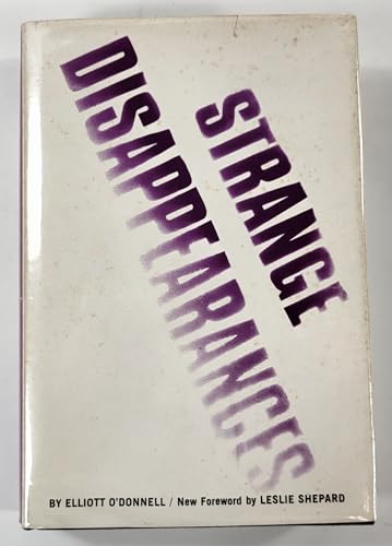Strange Disappearances B0006W4030 Book Cover