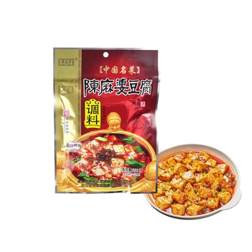 BaiLiSnacky Mapo Tofu Gewürzmischung 100g - Authentische Sichuan Gewürzpaste für Mapo Tofu & Asiatische Gerichte - Scharf Würzig & Leicht Zuzubereiten