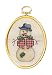 Janlynn 14 Count Dapper Snowman Mini Counted Cross Stitch Kit, 3" by 4"