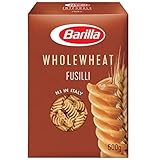 Barilla Pasta Corta, Fusilli Integral, 500g