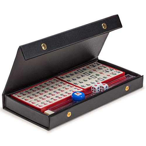 Mini Juego Mahjong Chino Portátil Little MJ miniatura 4
