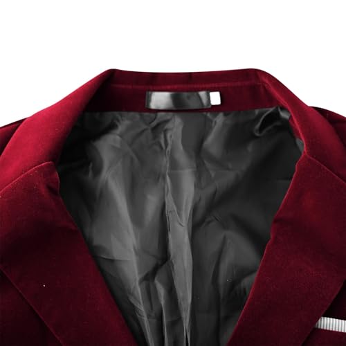 Man Jackets Blazers Outfits for Man Velvet Work Formal Dressy Sequin Sparkle Glitter Basic Fall Winter 20253