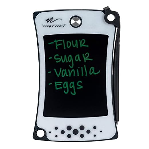 Boogie Board Gray Jot 4.5 LCD Writing Tablet - Authentic Boogie Board that Includes eWriter and Stylus Pen